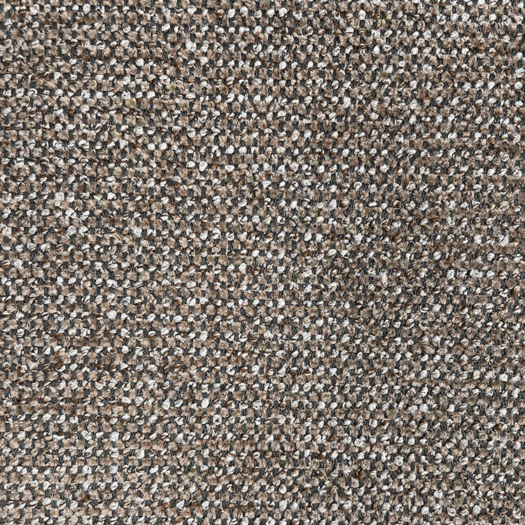 Eetstoel Vlinder - Bruine Sneak 16 Stof & Black Swivel Base - 53 x 61 x 82 cm