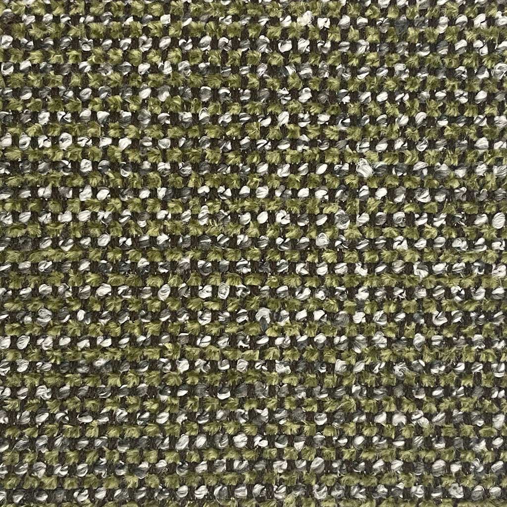 Materia Dining Chair - Olive Green Bull 59 & Light Olive Sneak 59 Fabric - Black Swivel Base