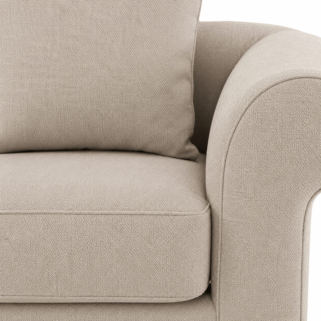 Sofa Capri - 2 Sitzer - Beige - Modular Country Style Sofa - 215x100x70cm - Marcottestyle Shop