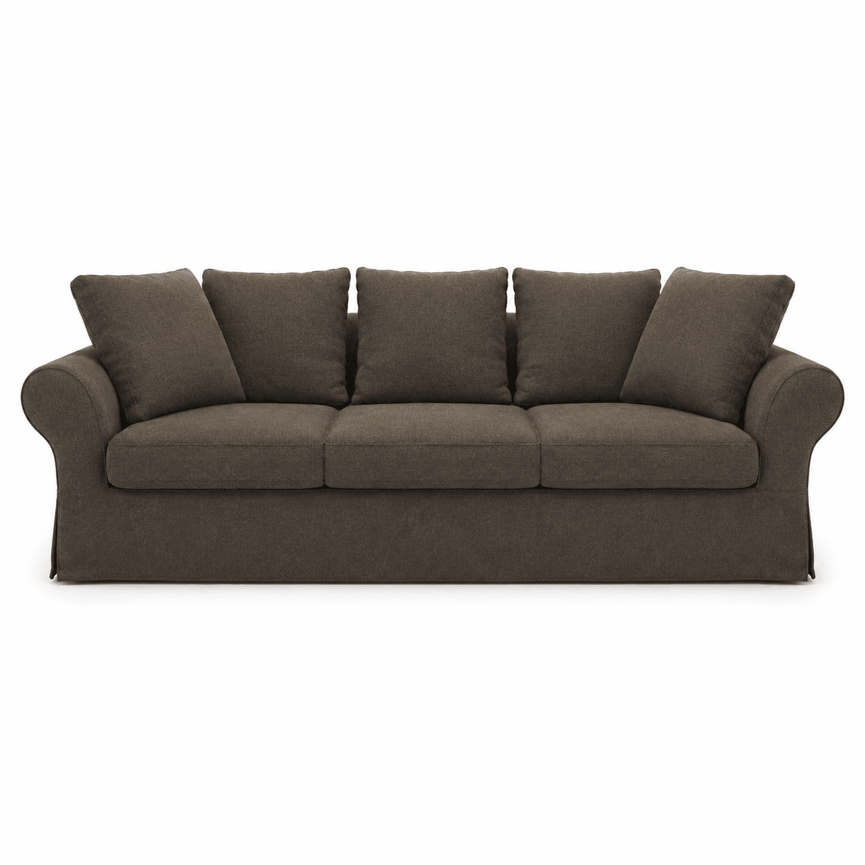 Sofa Capri - 2 Seater - Braun - Modular Country Style Sofa - 215x100x70cm - Marcottestyle Shop