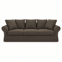 Sofa Capri - 2 Seater - Braun - Modular Country Style Sofa - 215x100x70cm - Marcottestyle Shop