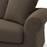Sofa Capri - 2 Seater - Braun - Modular Country Style Sofa - 215x100x70cm - Marcottestyle Shop