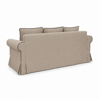Sofa Castilliano - 3 Zits - met Elegante Bies - Modulair - Beige Brego 31 - Marcottestyle Shop