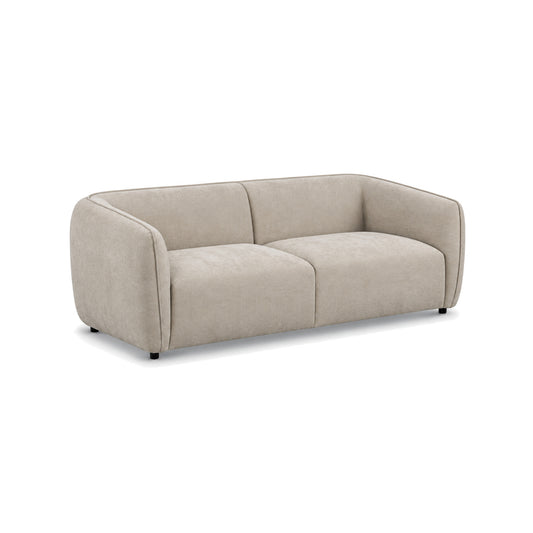 Sofa Cavallo - 3-Seater - Sand Beige - 221 x 93 x 73 cm | Marcottestyle