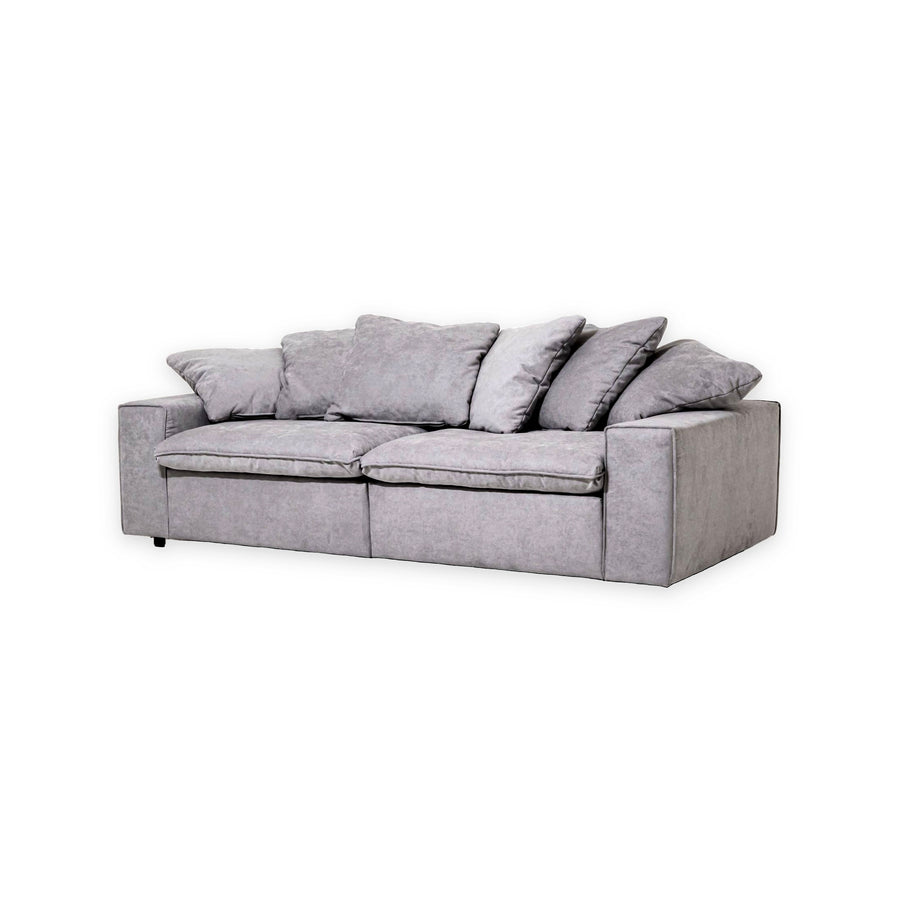 Sofa Linoa - 3-Seater - Light Grey - 214 x 107 x 83 cm | Marcottestyle