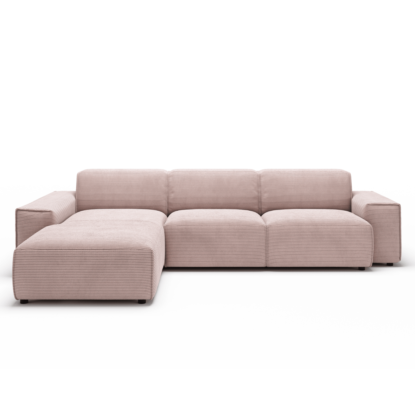 Canapé Viero – Champagne Rosé – 299x189 cm - Marcottestyle Shop Lounge Left