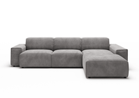 Canapé Viero – Gris foncé – 299x189 cm - Marcottestyle Shop Lounge Right