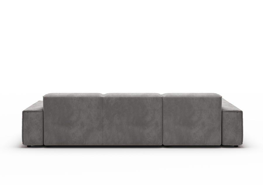 Canapé Viero – Gris foncé – 299x189 cm - Marcottestyle Shop Lounge Left