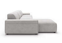 Sofa Viero – Grau – 299x189 cm - Marcottestyle Shop Lounge Left