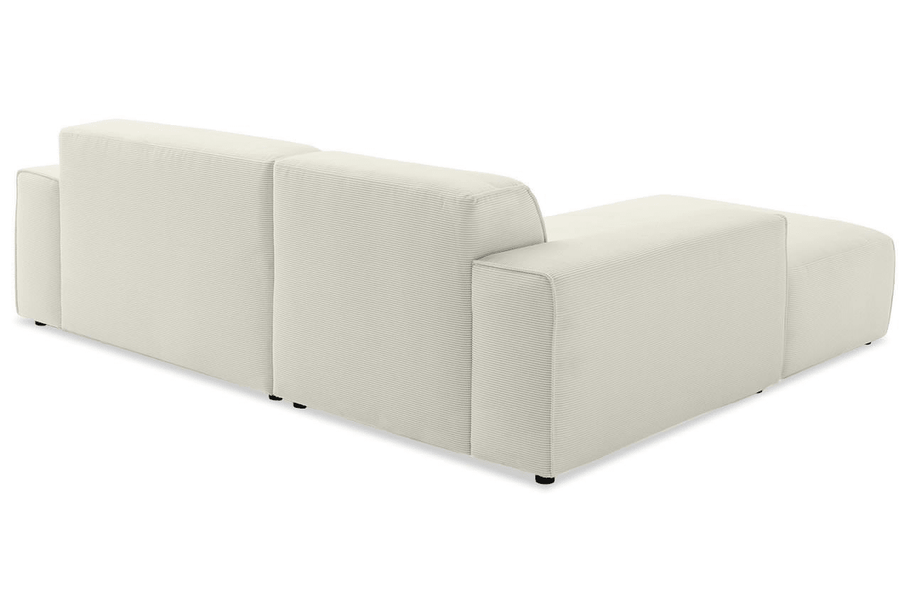 Sofa Viero – Ivory – 2.5 - Zits with Lounge 228 x 189 cm - Marcottestyle Shop Lounge Left