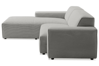 Sofa Viero - Hellgrau - 2.5 - Seater mit Lounge 228 x 189 cm - Marcottestyle Shop Lounge Left