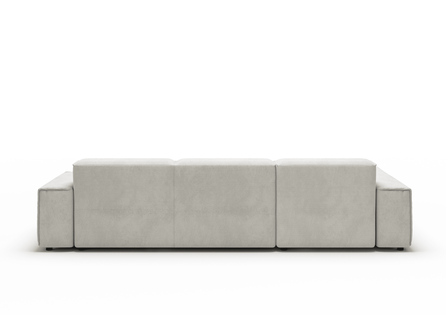Sofa Viero - Hellgrau - 299x189 cm - Marcottestyle Shop Lounge Left