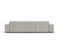 Sofa Viero - Hellgrau - 299x189 cm - Marcottestyle Shop Lounge Left