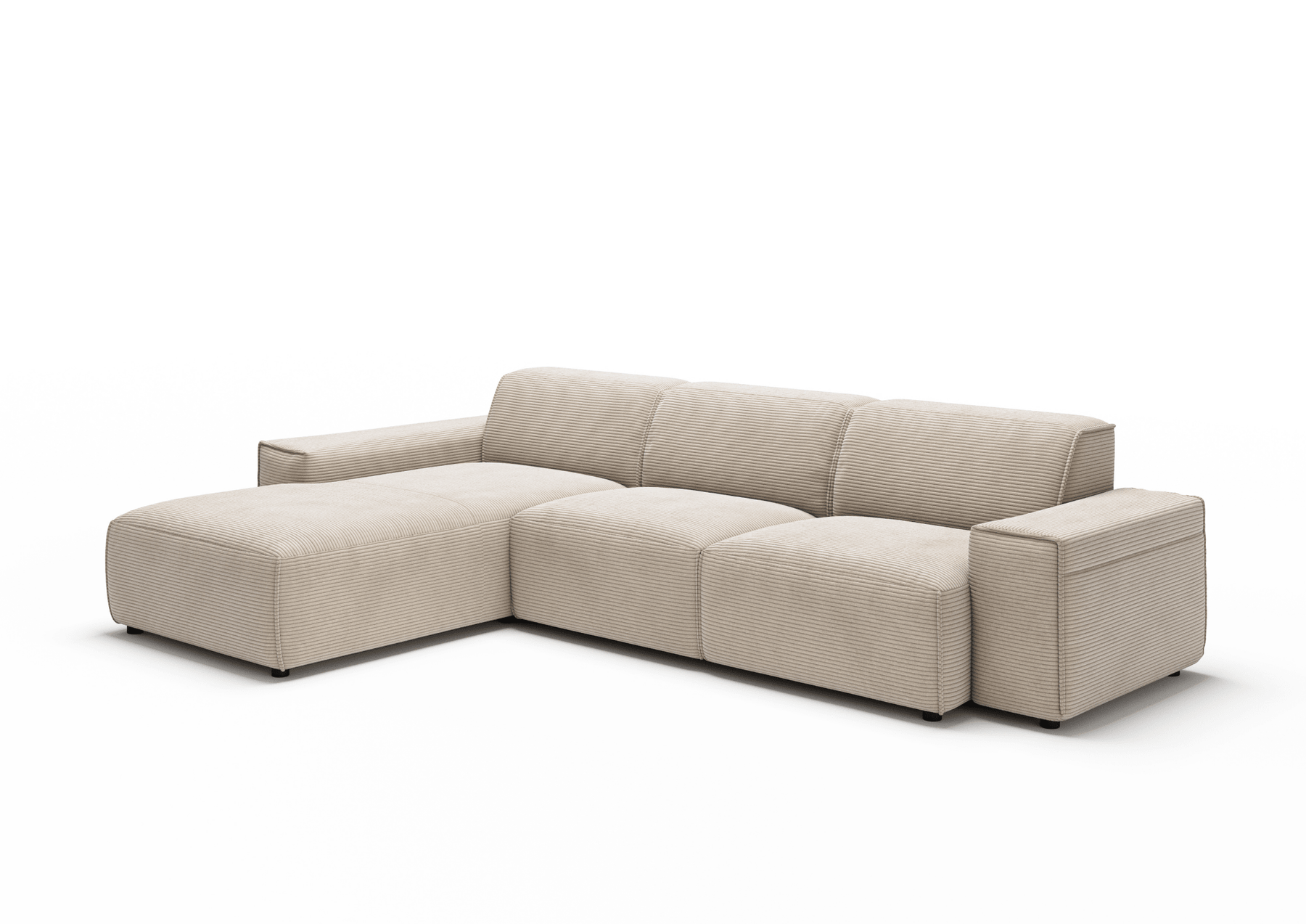 Canapé Viero – Pierre – 299x189 cm - Marcottestyle Shop Lounge Left