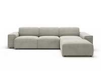 Canapé Viero – Taupe – 299x189 cm - Marcottestyle Shop Lounge Right