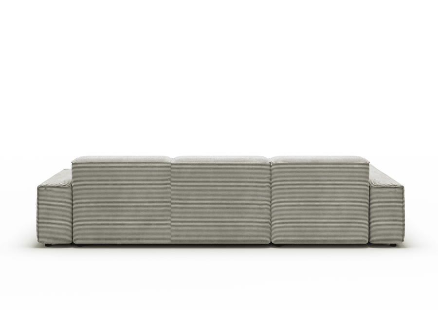 Canapé Viero – Taupe – 299x189 cm - Marcottestyle Shop Lounge Left