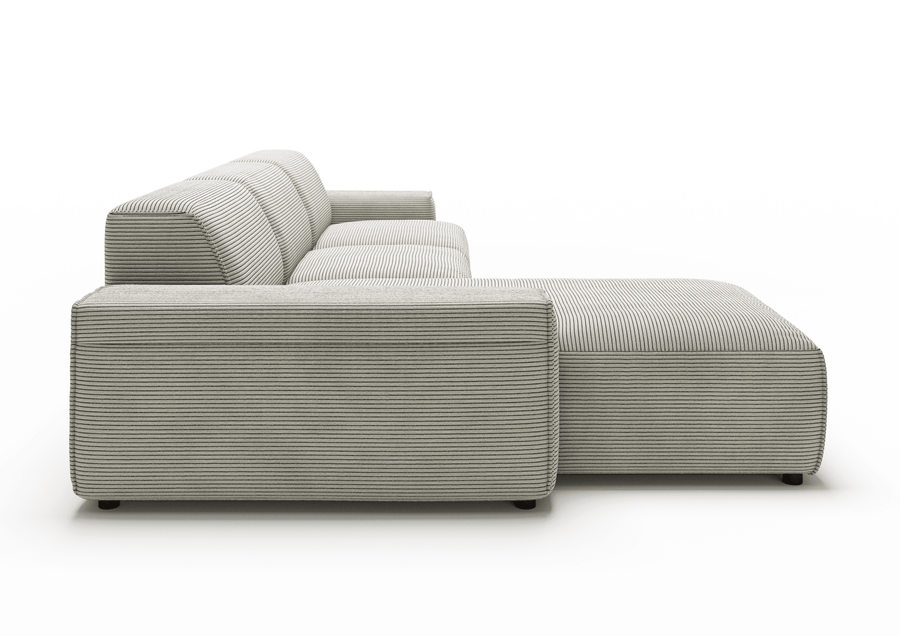 Canapé Viero – Taupe – 299x189 cm - Marcottestyle Shop Lounge Left