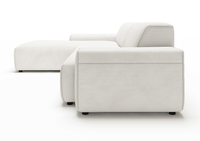 Sofa Viero – Wit – 299x189 cm - Marcottestyle Shop Lounge Left