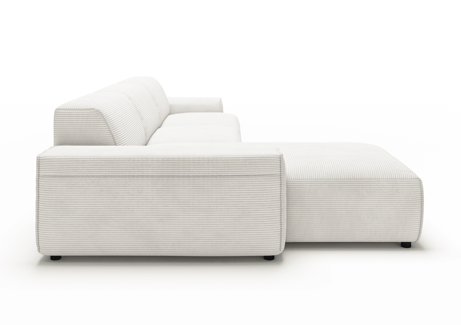 Sofa Viero – Wit – 299x189 cm - Marcottestyle Shop Lounge Left