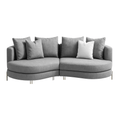Sofa Yang - Hellgrau 276x146cm