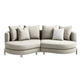 Sofa Yang - Zilver 276x146cm