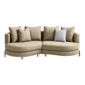 Sofa Yang - Taupe 276x146cm