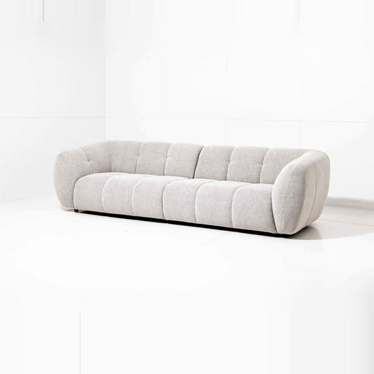 Sofa Zele - 3-Seater - Off White - 282 x 110 x 76 cm | Marcottestyle