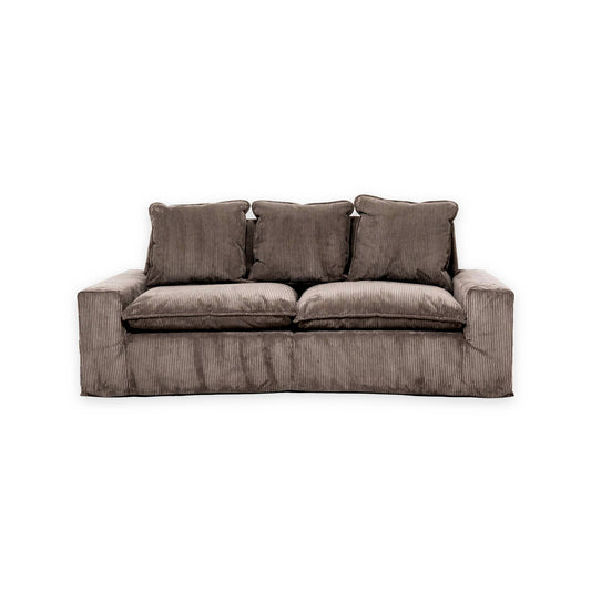 Sofa Zonnebeke - 3-Seater - Clay Brown - 226 x 116 x 88 cm | Marcottestyle