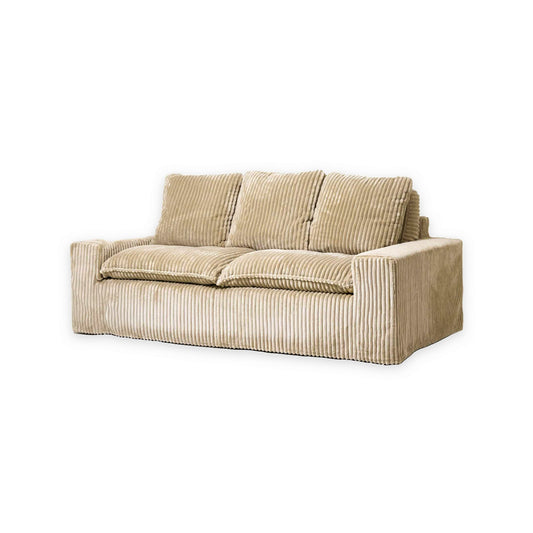 Sofa Zonnebeke - 3-Seater - Sand Beige - 226 x 116 x 88 cm | Marcottestyle