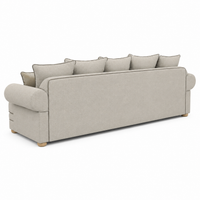 Sofa Berkley - 3 Seater - Beige - Modular Country Style Sofa - 300x98x80cm