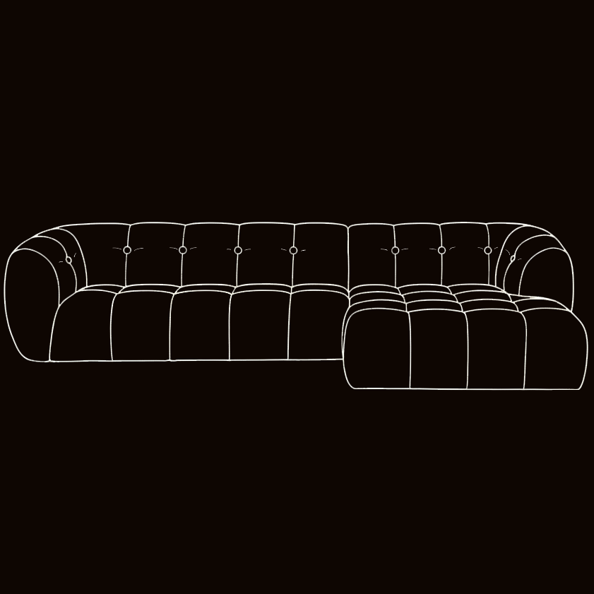 Wohnzimmer-Interieur im Landhausstil von Marcotte Style