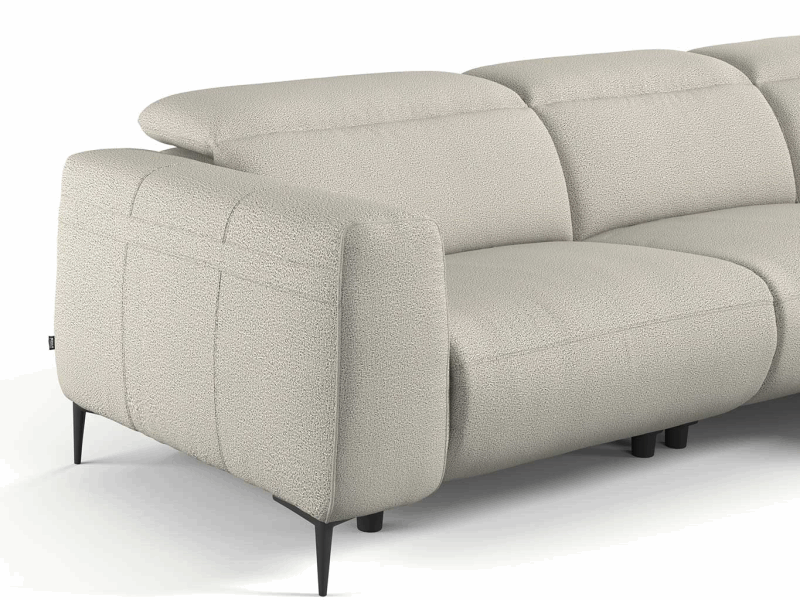 Sofa Maximus - Beige - Lounge Rechts