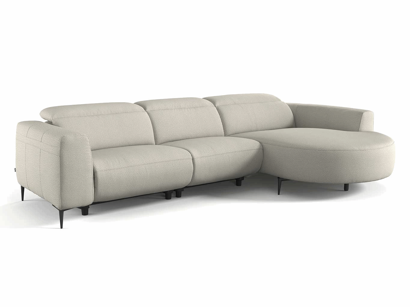 Sofa Maximus - Beige - Lounge Rechts