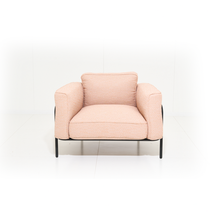 Outdoor Armchair Melan - Pink 100x88x76cm | Marcottestyle