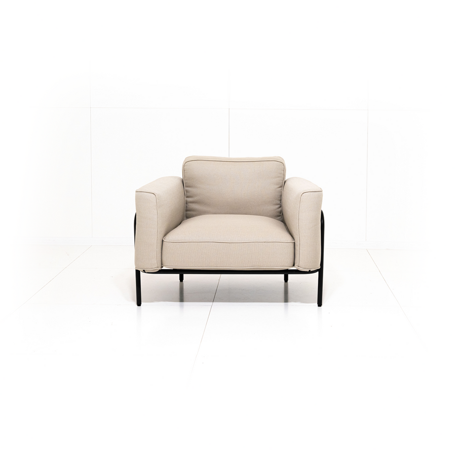 Buitenfauteuil Melan - Beige 100x88x76cm