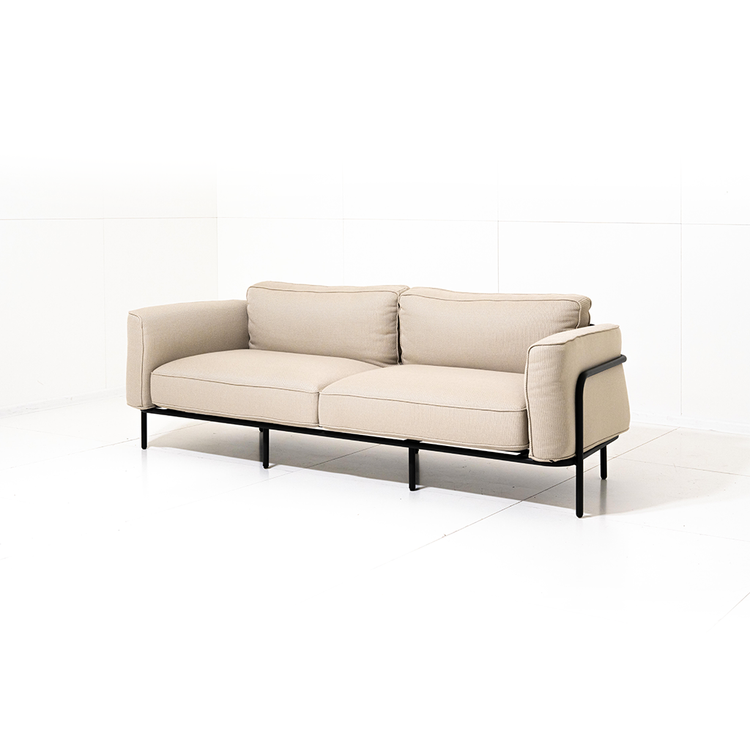 Outdoor Sofa Melan - Braun Sand 212x88x76cm | Marcottestyle