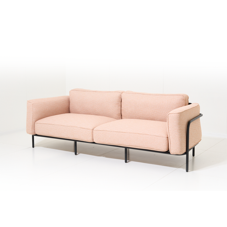 Outdoor Sofa Melan - Light Pink 212x88x76cm | Marcottestyle