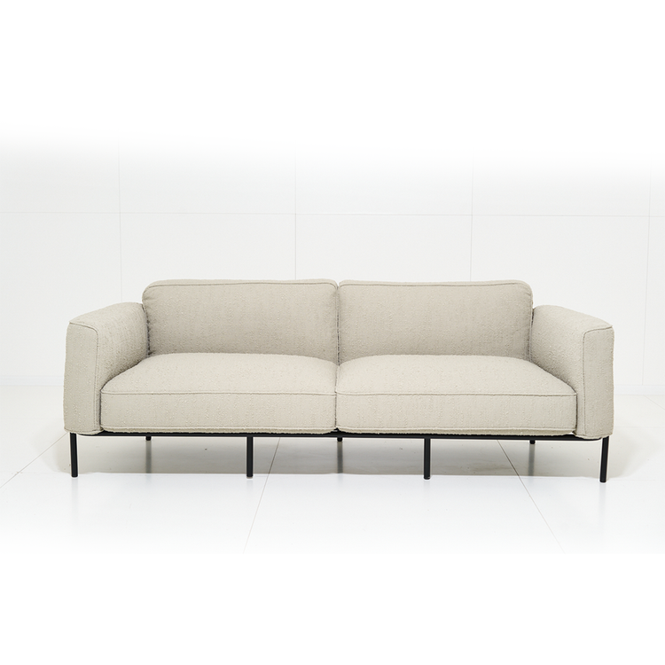 Outdoor Sofa Melan - Sand 212x88x76cm | Marcottestyle