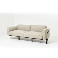 Canapé outdoor Melan - Sable 212x88x76cm