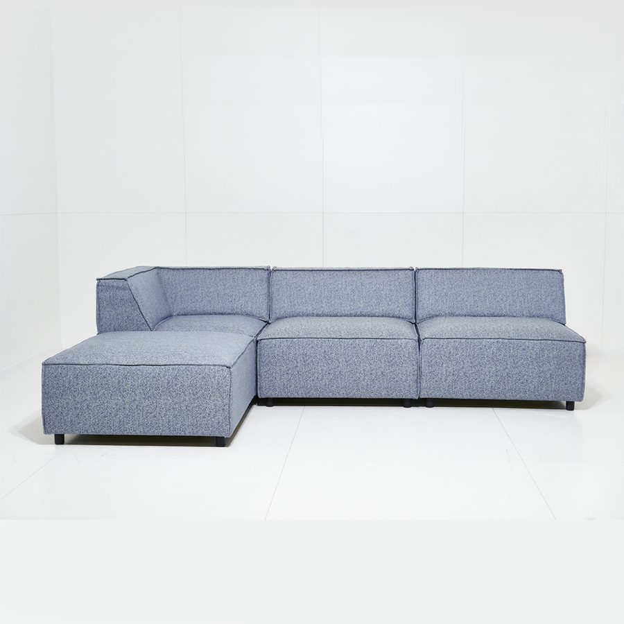 Buitenbank Soleia - Blauw 258x174x70cm