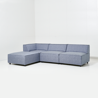 Buitenbank Soleia - Blauw 258x174x70cm