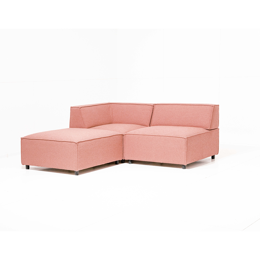 Outdoor-Sofa Soleia - Rosa 260x87x70cm