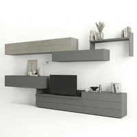 Sovana Luxury Italian TV Wall Unit | Modern Floating Media Console - Marcottestyle Shop