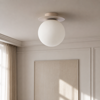 Ceiling Lamp Stella 4650Z styled in a modern luxury interior room setting mit natural window light and realistic reflections, photorealistic product placement photography by Marcottestyle