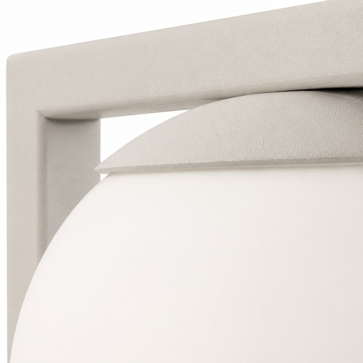 Wall Lamp Stella 7869O extreme close-up macro detail of beige fabric texture and material finish by Marcottestyle