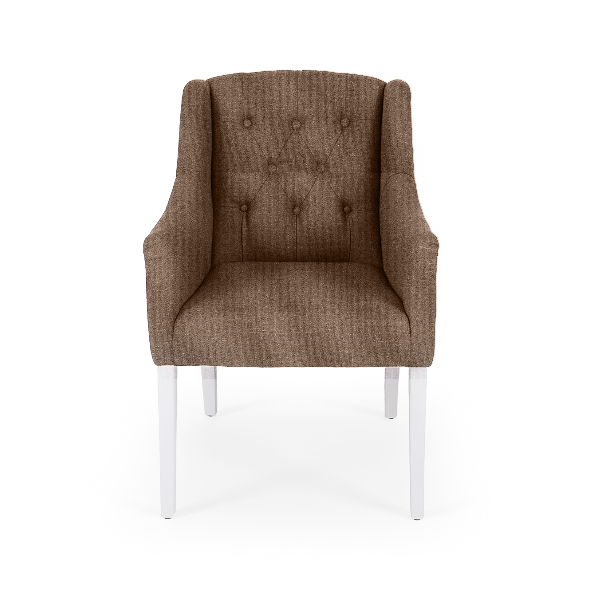 Dining Chair Canon – Bronze - White feet