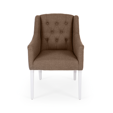 Dining Chair Canon – Bronze - White feet