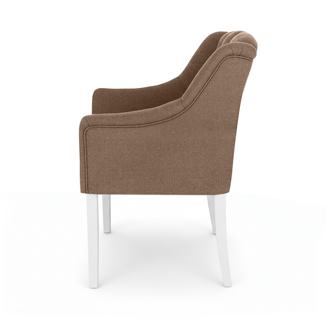 Dining Chair Canon – Bronze - White feet