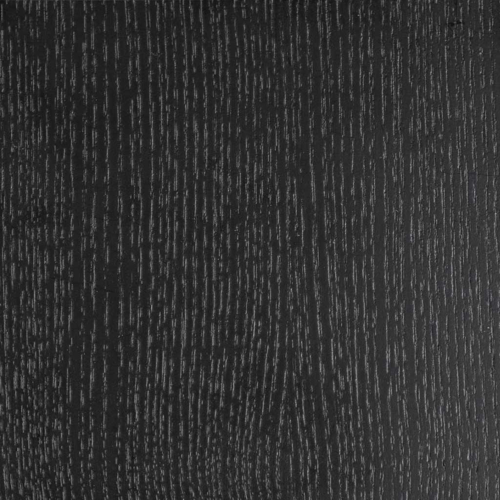 Black ash wood veneer swatch
