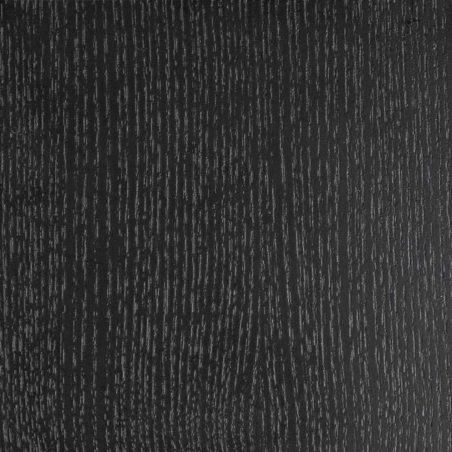 Black ash wood veneer swatch